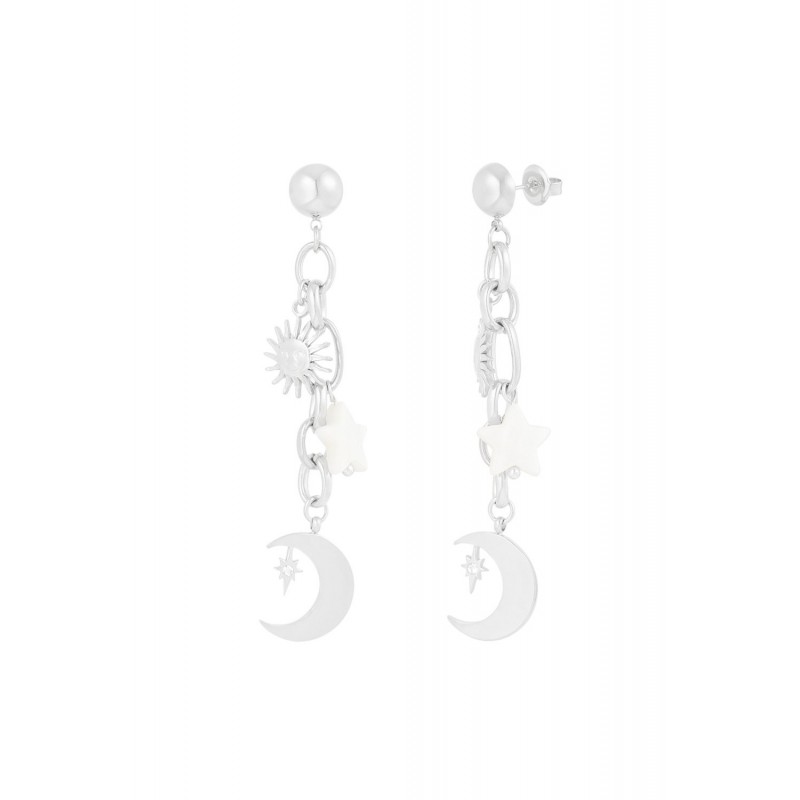 Oorbellen Starshine (zilverkleurig)