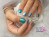 Hotski to Tchotchke met rainbow powder en green holographic glitter.jpg